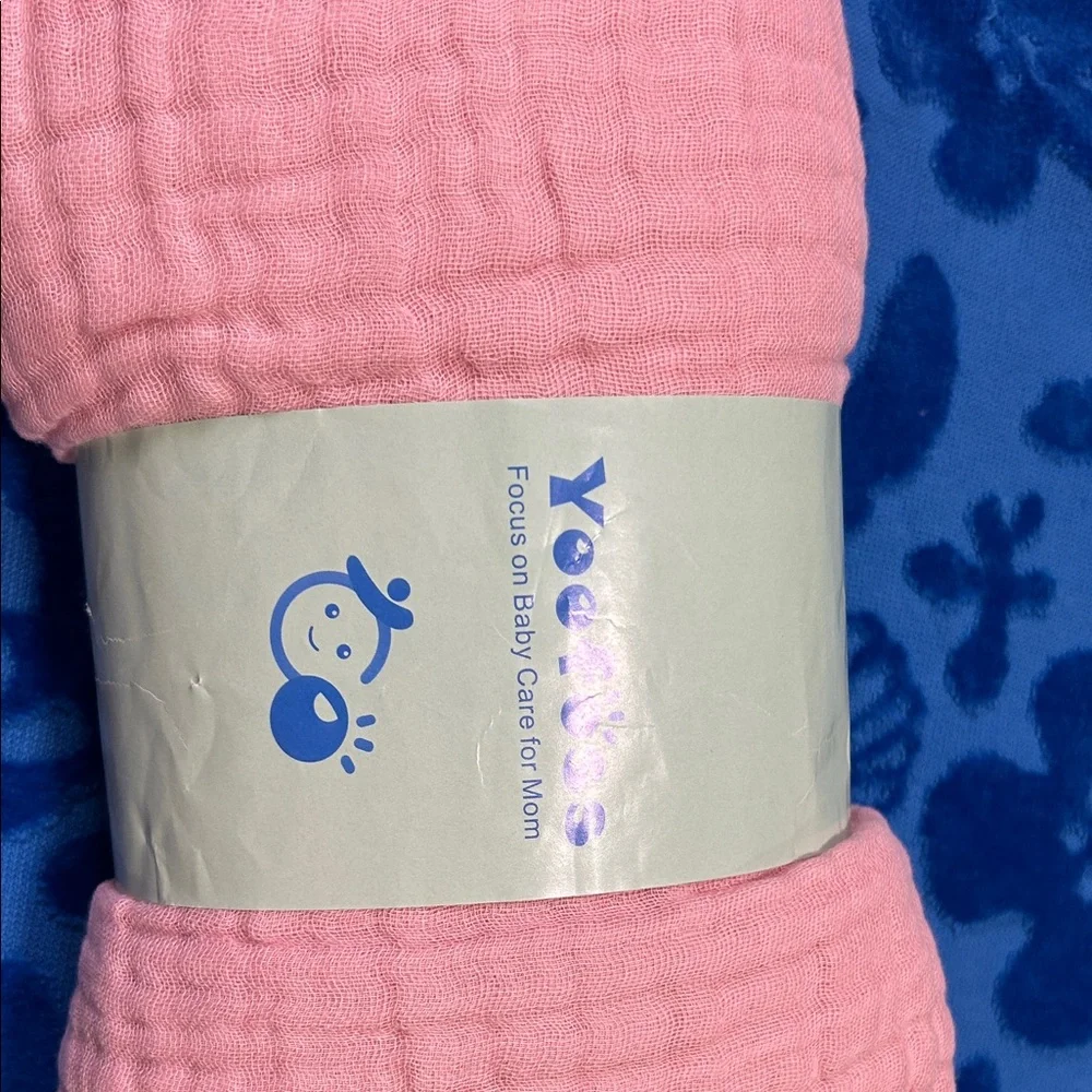 Pink Baby Blanket by Yoofoss